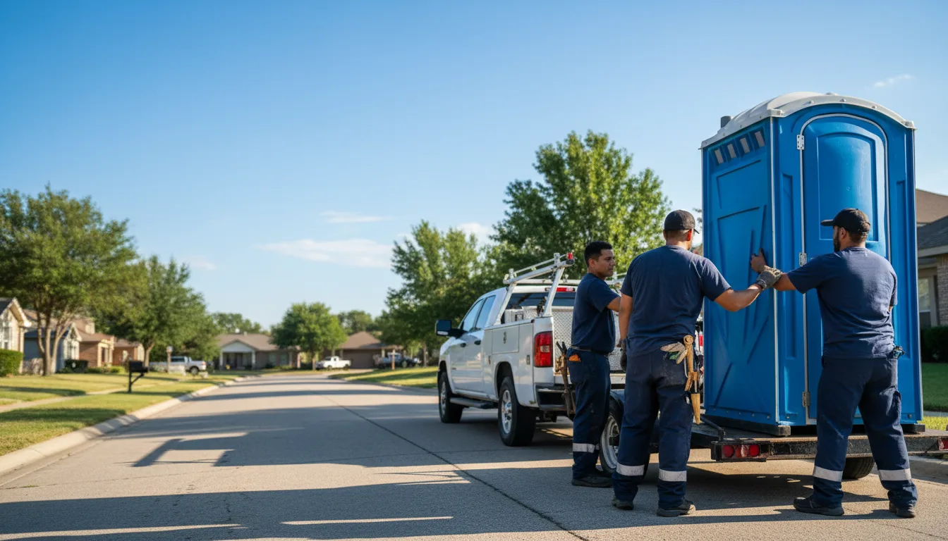 Portable Toilet Rental in Racine, OH near me